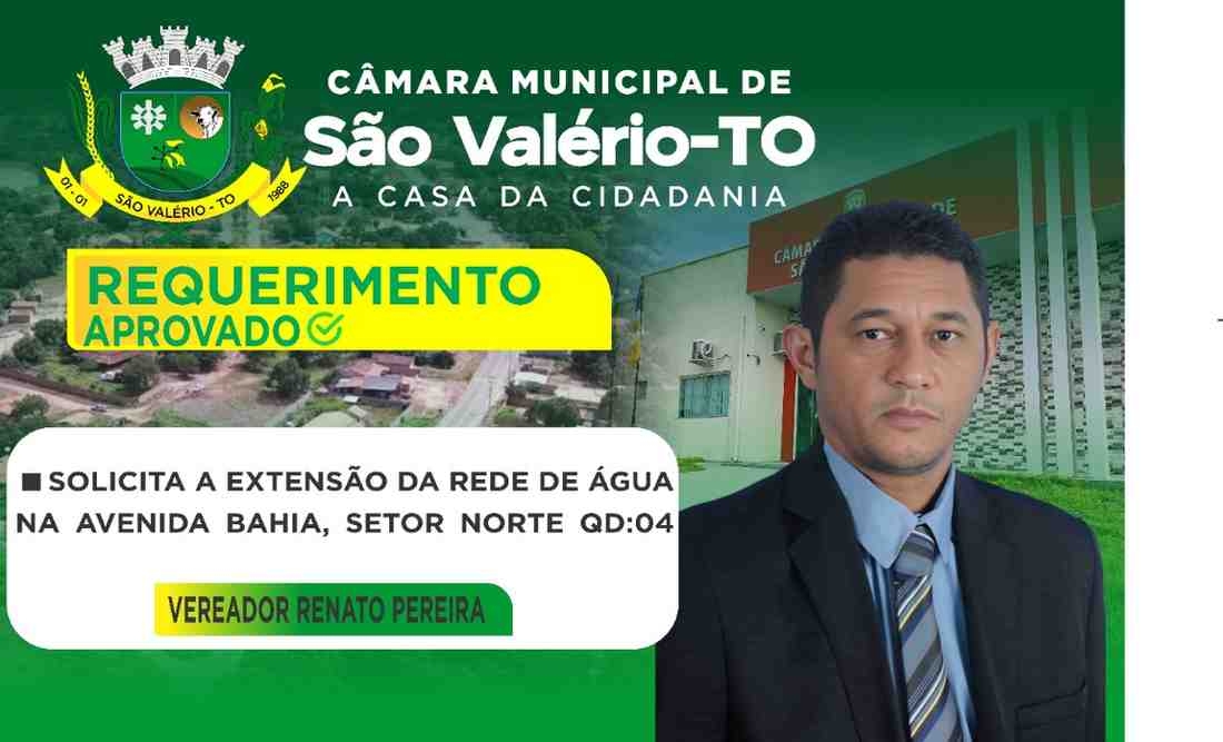 REQUERIMENTO DO VEREADOR RENATO PEREIRA APROVADO NAS SESSÕES LEGISLATIVAS DO MÊS DE AGOSTO DE 2025.