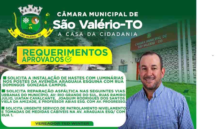 Requerimento N° 085/2025
Requerimento N° 086/2025
Requerimento N° 087/2025