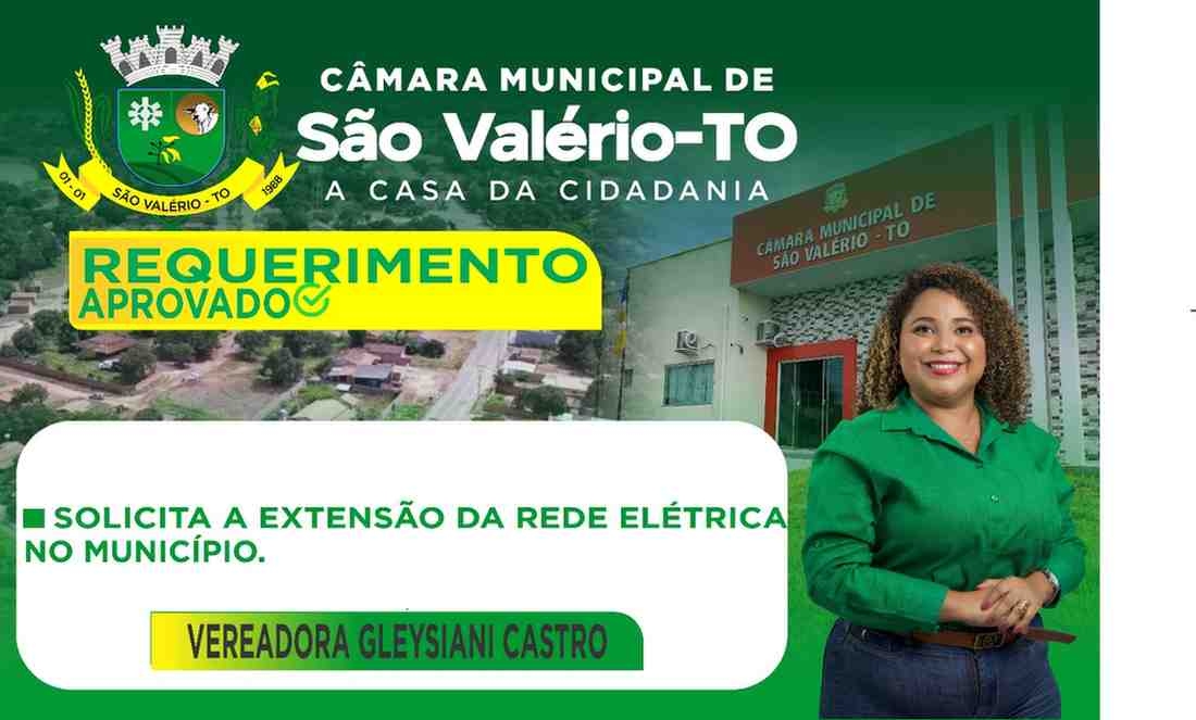 REQUERIMENTO Nº 092/2025
Solicita extensão da rede elétrica no Município.